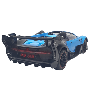  ماشین کنترلی بوگاتی آبی 1:12 Bugatti Style Blue RC Car-اسباب بازی